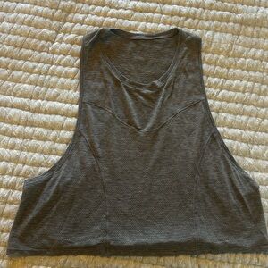 lululemon athletica Gray Muscle Tee